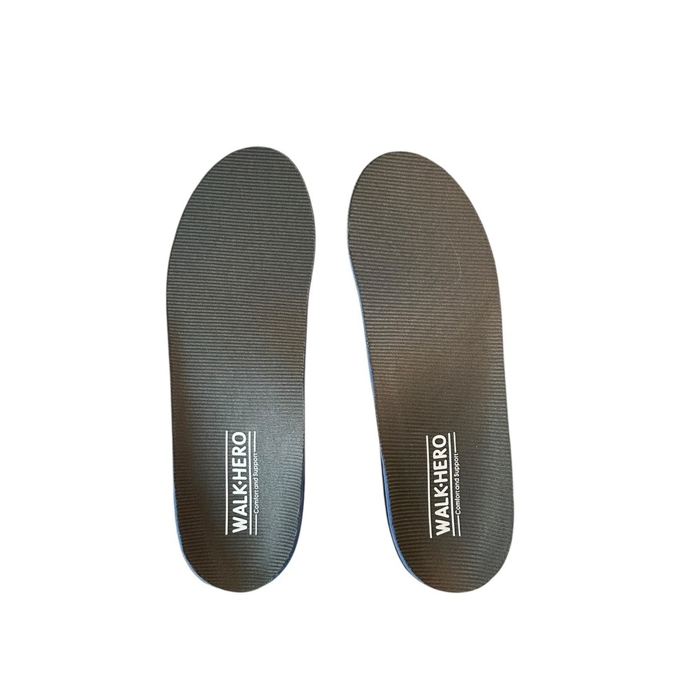 WALKHERO Comfort‎ Support Shoe Inserts Insoles Mens 6-8 1/2 Womens 8-10 1/2